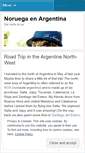 Mobile Screenshot of noruegaenargentina.com
